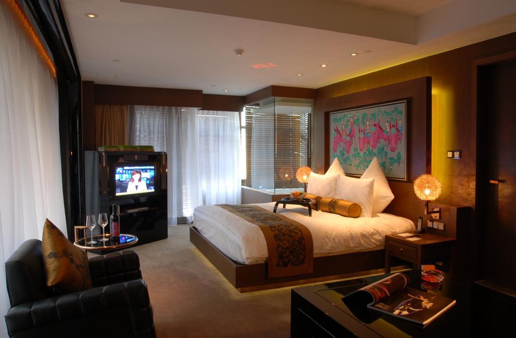 Pudi Boutique Hotel Fuxing Park Shanghai Exteriör bild