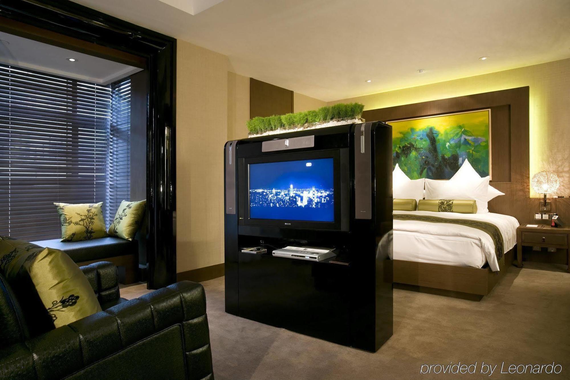 Pudi Boutique Hotel Fuxing Park Shanghai Rum bild