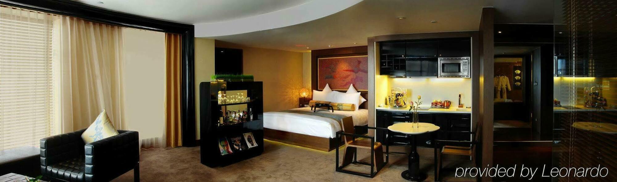 Pudi Boutique Hotel Fuxing Park Shanghai Rum bild